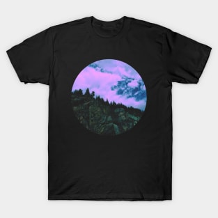 Candy Cliffs. Photograph T-Shirt